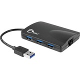 SIIG  INC. SIIG Portable USB 3.0 Hub with Gigabit Ethernet Adapter