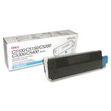 Oki Type C6 Cyan Toner Cartridge