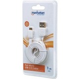 MANHATTAN - STRATEGIC Manhattan Flat Micro-USB Cable