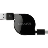 LENMAR Lenmar Micro USB Retractable Cable