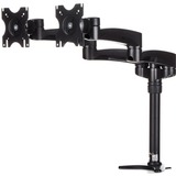 STARTECH.COM Articulating Dual Monitor Arm - Grommet / Desk Mount with Cable Management & Height Adjust