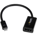 STARTECH.COM StarTech.com Mini DisplayPort to HDMI 4K Audio / Video Converter - mDP 1.2 to HDMI Active Adapter for UltraBook / Laptop - 4K @ 30 Hz - Black