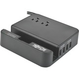 TRIPP LITE Tripp Lite 4-Port USB Charging Station Surge 2 Outlet Ipad Tablet Stand