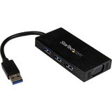 STARTECH.COM StarTech.com USB 3.0 to VGA External Multi Monitor Graphics Adapter with 3-Port USB Hub - VGA and USB 3.0 Mini Dock - 1920x1200 / 1080p