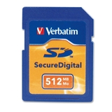 Verbatim 512MB Secure Digital Card