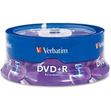 VERBATIM Verbatim 95033 DVD Recordable Media - DVD+R - 16x - 4.70 GB - 25 Pack Spindle