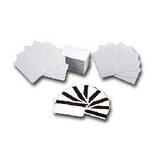 Zebra High Coercivity Blank White Cards
