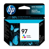 HP 97 Tri-color Inkjet Print Cartridge C9363WC#140