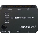 KanexPro 5x1 HDMI Switcher with 4K Support
