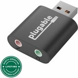 Plugable USB Audio Adapter with 3.5mm Speaker