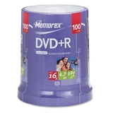 Memorex 16x DVD+R Media