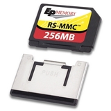 256MB MOBILE STORAGE REDUCED SIZE MULTIMEDIA CARD RS-MMC