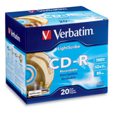 Verbatim LightScribe 52x CD-R Media - 95092