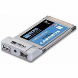 Micro Innovations USB 2.0 / Firewire Combo Cardbus - 1 x 4-pin Type A USB 2.0 - USB, 1 x 6-pin FireWire IEEE 1394a - FireWire