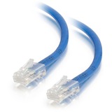 C2G 1ft Cat5e Non-Booted Unshielded (UTP) Network Patch Cable - Blue