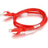 C2G 7ft Cat6 Snagless Crossover Unshielded (UTP) Network Patch Cable - Red