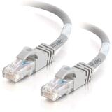 C2G 10ft Cat6 Snagless Crossover Unshielded (UTP) Network Patch Cable - Gray