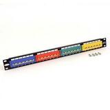 Belkin 24-Port CAT5e Angled Patch Panel - F4P33824AB5CE
