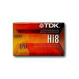 2PK TDK 120MIN HI-8 VID-CASS BROADCAST QUALITY