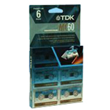 TDK Micro Audio Cassette, 90 Minutes (45 x2), 3/Pack