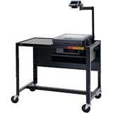 Bretford AOH2741-P4 Overhead Projector Cart - Steel - Black