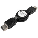 Cables Unlimited Ziplinq Retractable 6Pin to 6Pin Firewire Cable