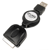 ZIPDATAP09 - Cables Unlimited Ziplinq Retractable Dell Axim X5 Charge and Synch Cable