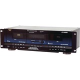 PYLE Pyle PylePro PT649D Dual Cassette Deck