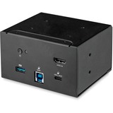 StarTech Laptop docking module for the conference table connectivity box lets you access boardroom or huddle space devices - Set up conference calls using applications such as Skype for Business - USB-C or USB-A laptop docking - USB-A charging port - USB-