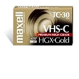 High Grade VHS-C Videotape Cassette, 30 Minutes  MPN:203010