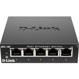 D-LINK D-Link DES-105 5-Port 10/100 Desktop Switch