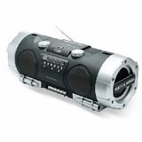 CXCD282 - Coby CX-CD282 Portable CD / Radio / Stereo Cassette Player/Recorder with Powered Woofer
