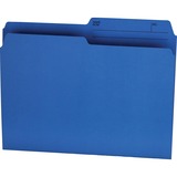 Offix 1/2 Tab Cut Letter Top Tab File Folder in Blue - 100 / Box