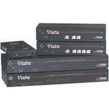 Rose Electronics Vista M KVM-4PCA 4-Port KVM Switch - 4 x 1 - 4 x HD-15 Monitor, 8 x mini-DIN (PS/2) Keyboard/Mouse - 1U - Rack-mountable