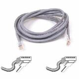Belkin Cat. 5E STP Patch Cable - 1 x RJ-45 - 1 x RJ-45 - 25ft - Gray
