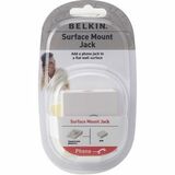 Belkin 1 Socket Phone Surface Mounting Box - White