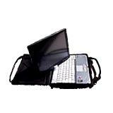 Fujitsu Convertible Bump Case - Clam Shell - Adjustable Shoulder Strap, Handle, Hand Strap - Ballistic Nylon