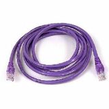 Belkin Cat. 5E UTP Patch Cable - 12ft - Snagless, Molded - Purple