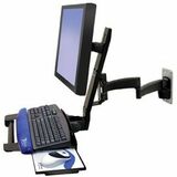 ERGOTRON 200 SERIES COMBO ARM - MOUNTING KIT ( WALL PLATE, ARTICULATING ARM, SUP