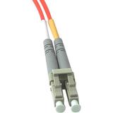 C2G 15m LC-LC 62.5/125 OM1 Duplex Multimode PVC Fiber Optic Cable - Orange