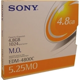 Sony 5.25" Magneto Optical Media - Rewritable - 4.8GB - 8x - EDM4800CWW