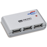 Micro Innovations USB210P Hi-Speed 4-Port USB Hub