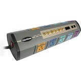CyberPower Home Theater 4200J 10-Outlet Surge Suppressor - Receptacles: 10 x NEMA 5-15R - 4200J