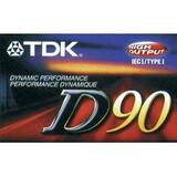 TDK D Type I Audio Cassette - 90Minute - Normal Bias