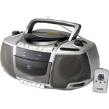 Coby CX-CD250 Portable CD / Radio / Stereo Cassette Player/Recorder
