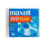 Maxell 2x DVD-RAM Media - 4.7GB - 120mm Standard