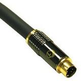 image of Cables To Go SonicWave S-Video Cable - 1 x mini-DIN S-Video - 1 x mini-DIN S-Video - 100ft - Charcoal