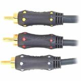 Phoenix Gold Bronze 300 Audio/Video Cable - 6.5ft - Molded - Blue, Gray