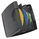 Case Logic Hardshell Disc Case - Book Fold - Plastic - Black - 12 CD/DVD