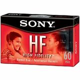 Sony High Fidelity Type I Audio Cassette - 1 x 60Minute - Normal Bias